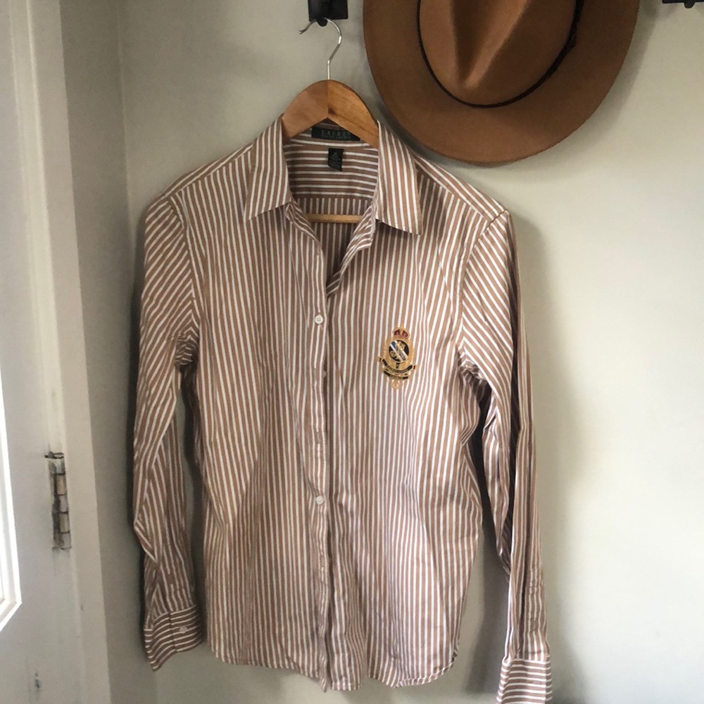 Ralph Lauren Emblem Button Down